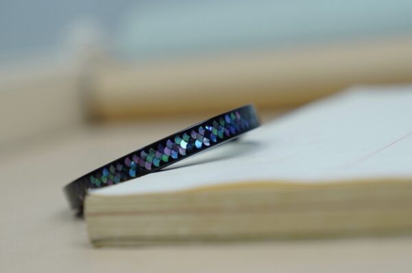 Whole fish scale mother-of-pearl